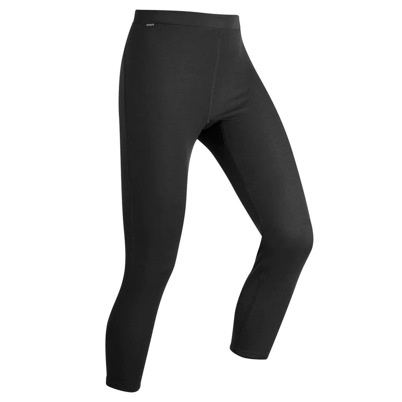 Kids thermal ski base layer trousers - BL100 - black - Decathlon