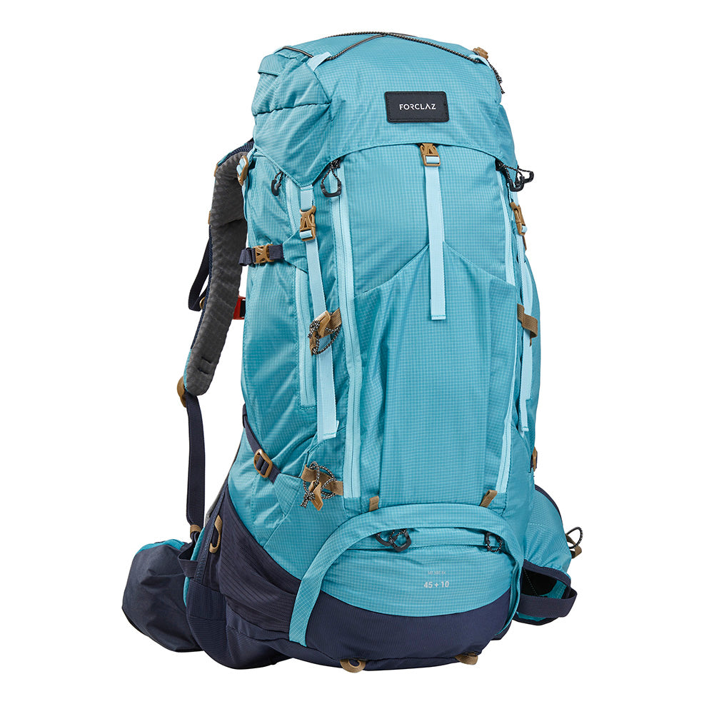 Forclaz Womens MT500 45+10Ltr Air Back Pack Grey Blue Forclaz Womens MT500 45+10Ltr Air Back Pack Grey Blue