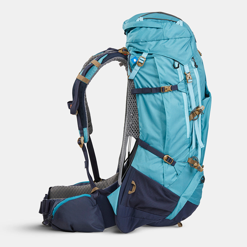Forclaz Womens MT500 45+10Ltr Air Back Pack Grey Blue Forclaz Womens MT500 45+10Ltr Air Back Pack Grey Blue