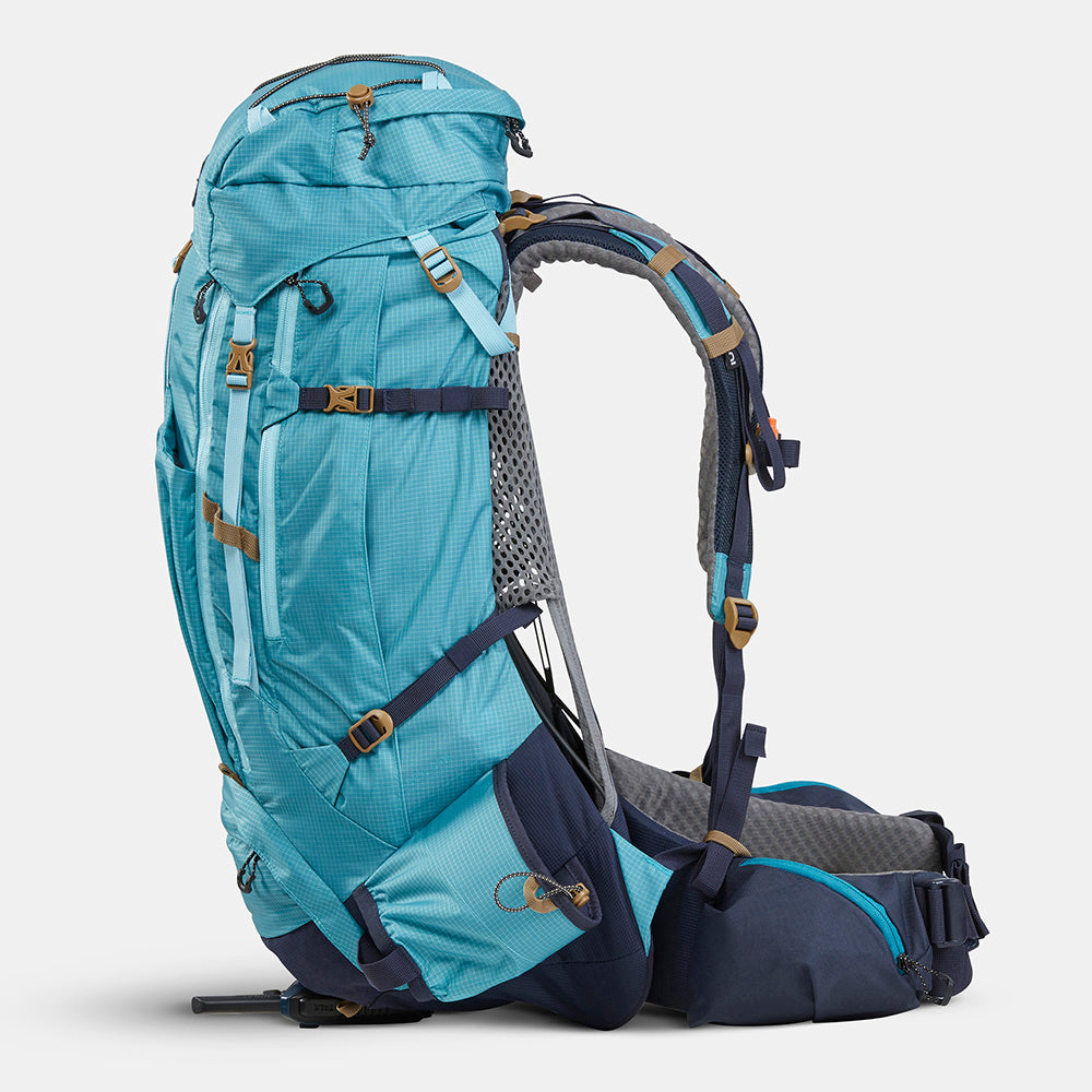 Forclaz Womens MT500 45+10Ltr Air Back Pack Grey Blue Forclaz Womens MT500 45+10Ltr Air Back Pack Grey Blue