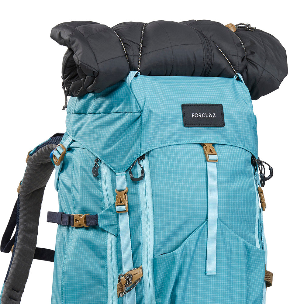 Forclaz Womens MT500 45+10Ltr Air Back Pack Grey Blue Forclaz Womens MT500 45+10Ltr Air Back Pack Grey Blue