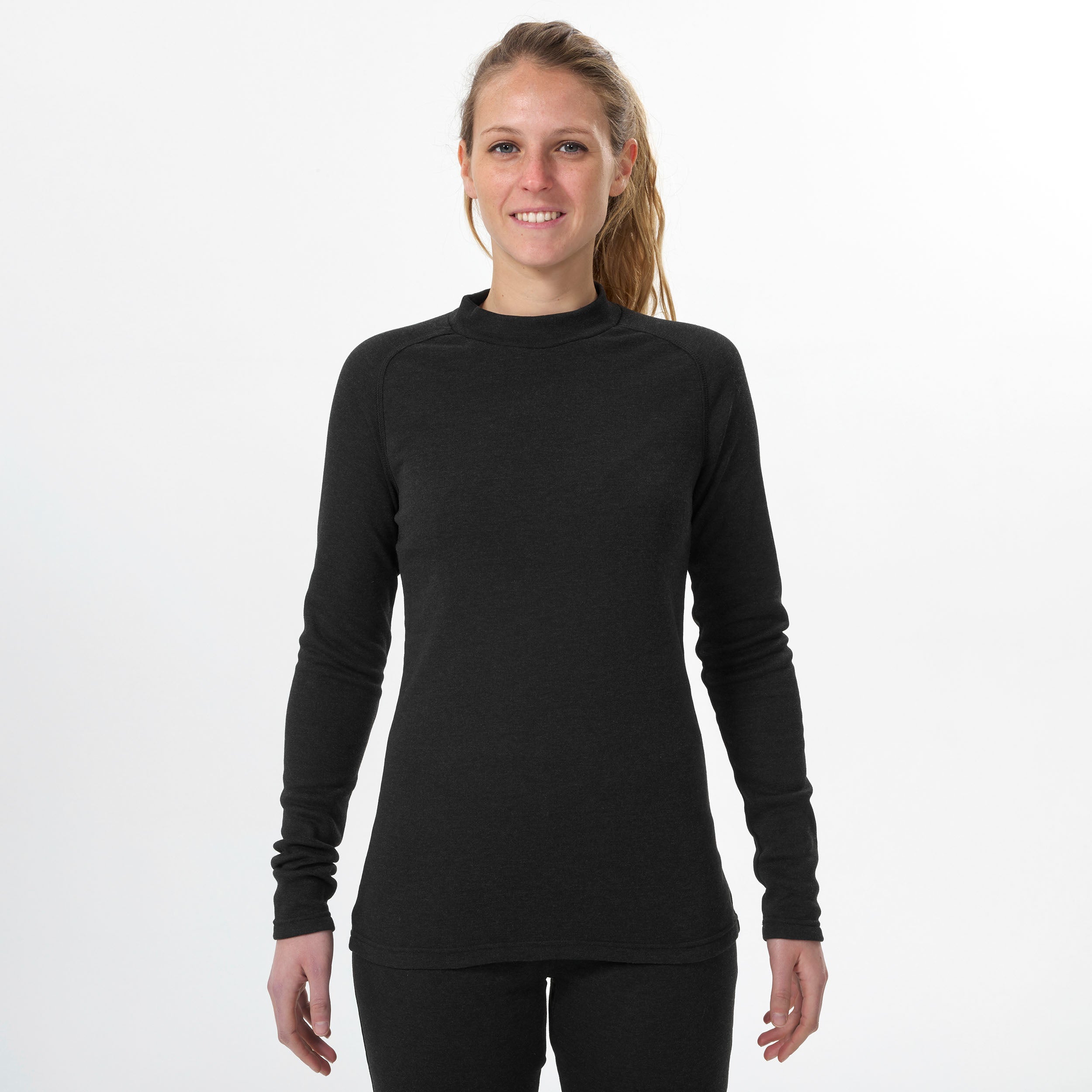 Decathlon Women's Ski Base Layer Top - BL 100 Decathlon Women's Ski Base Layer Top - BL 100