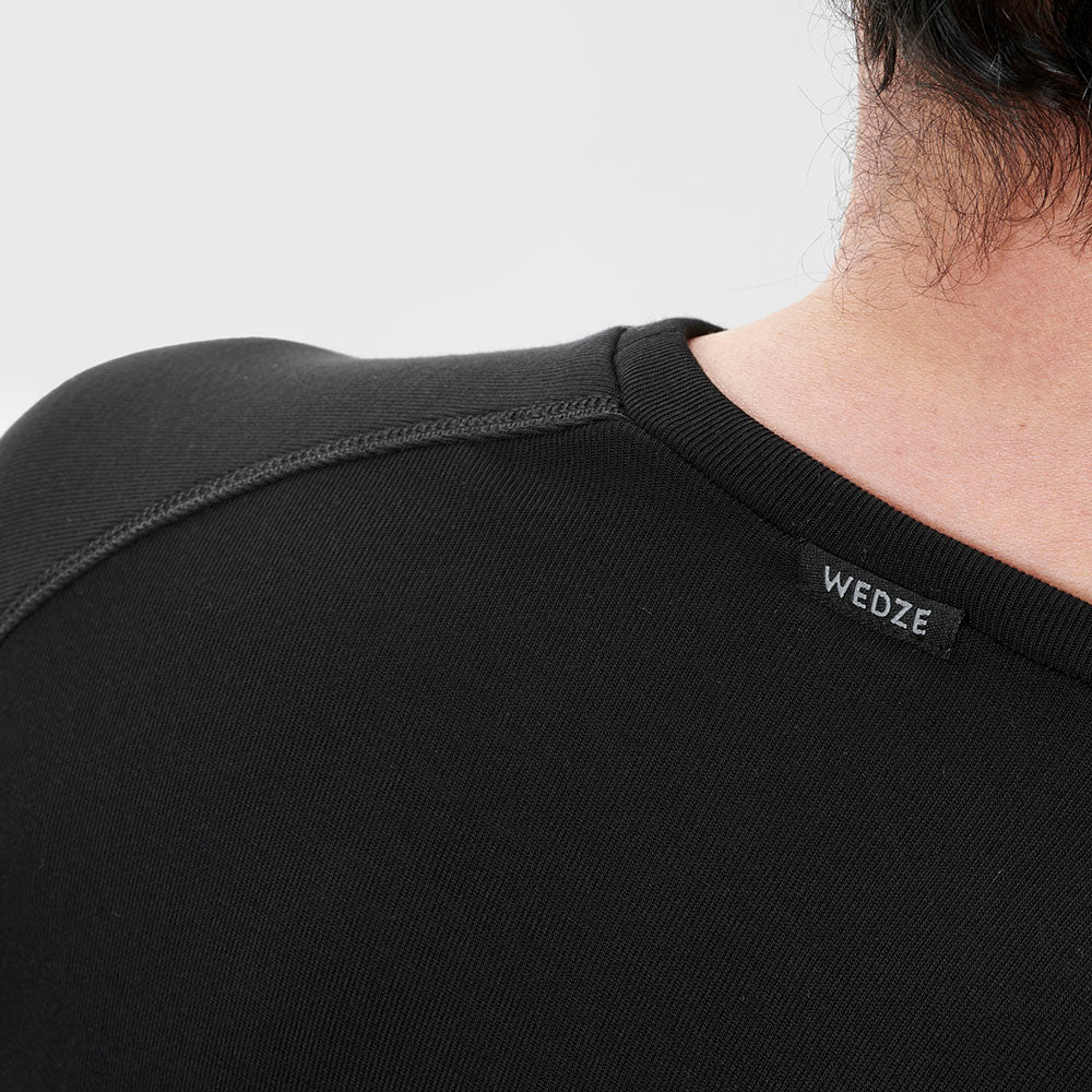 Decathlon  Men's Ski Base Layer Top - BL 100 - Black Decathlon  Men's Ski Base Layer Top - BL 100 - Black