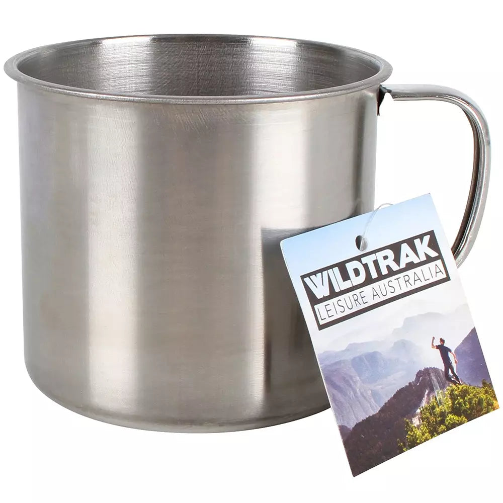 WildTrak 350ML Stainless Steel Camping Mug