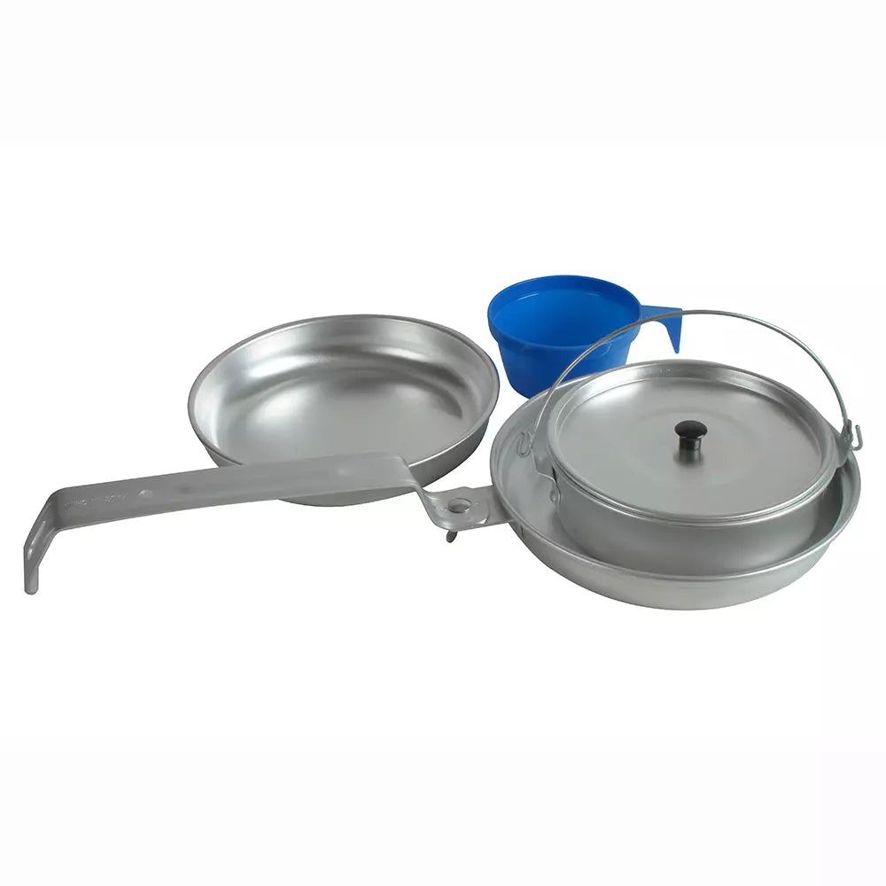 WildTrak Aluminium Mess Kit 1 Person