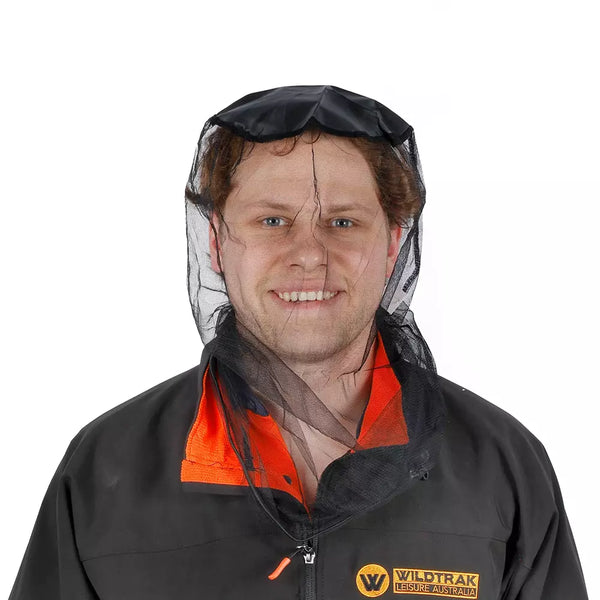 WildTrak Head Net Mosquito Deluxe With Drawstring