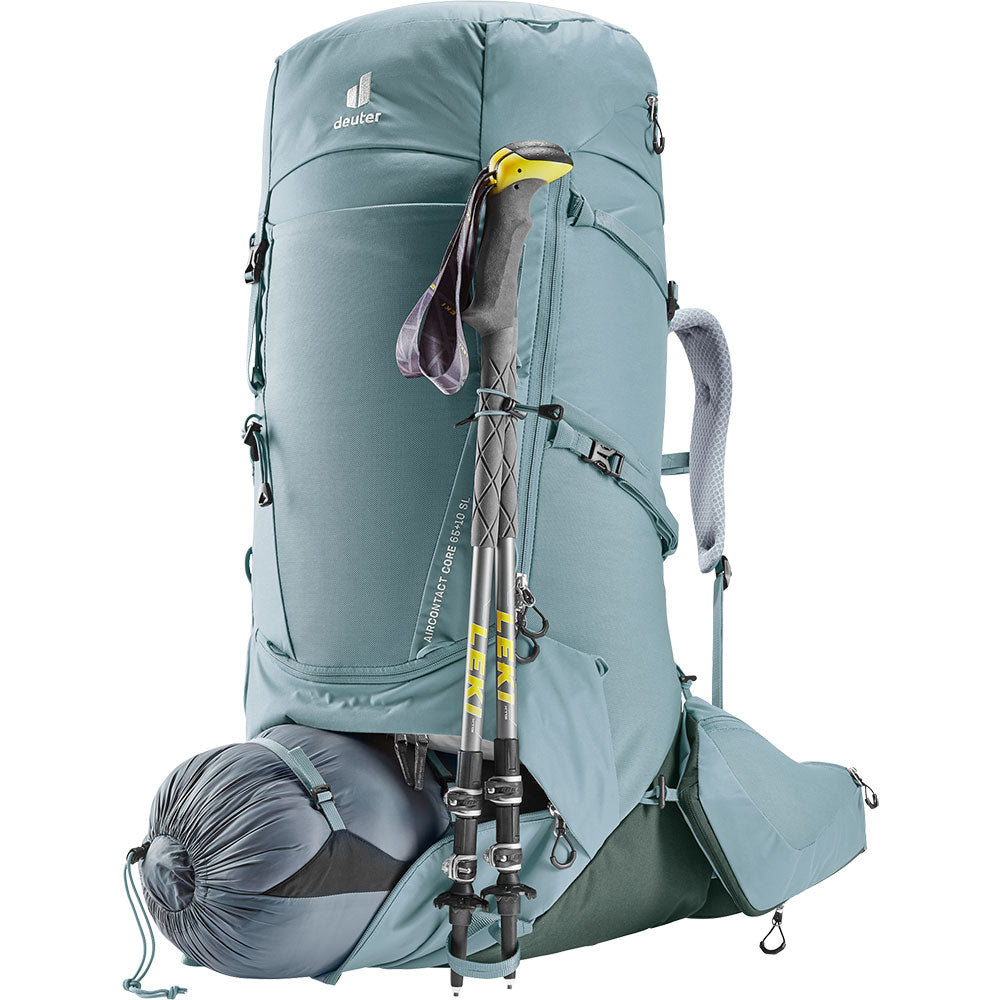 Deuter Aircontact Core 65 + 10 SL Backpack Shale Ivy