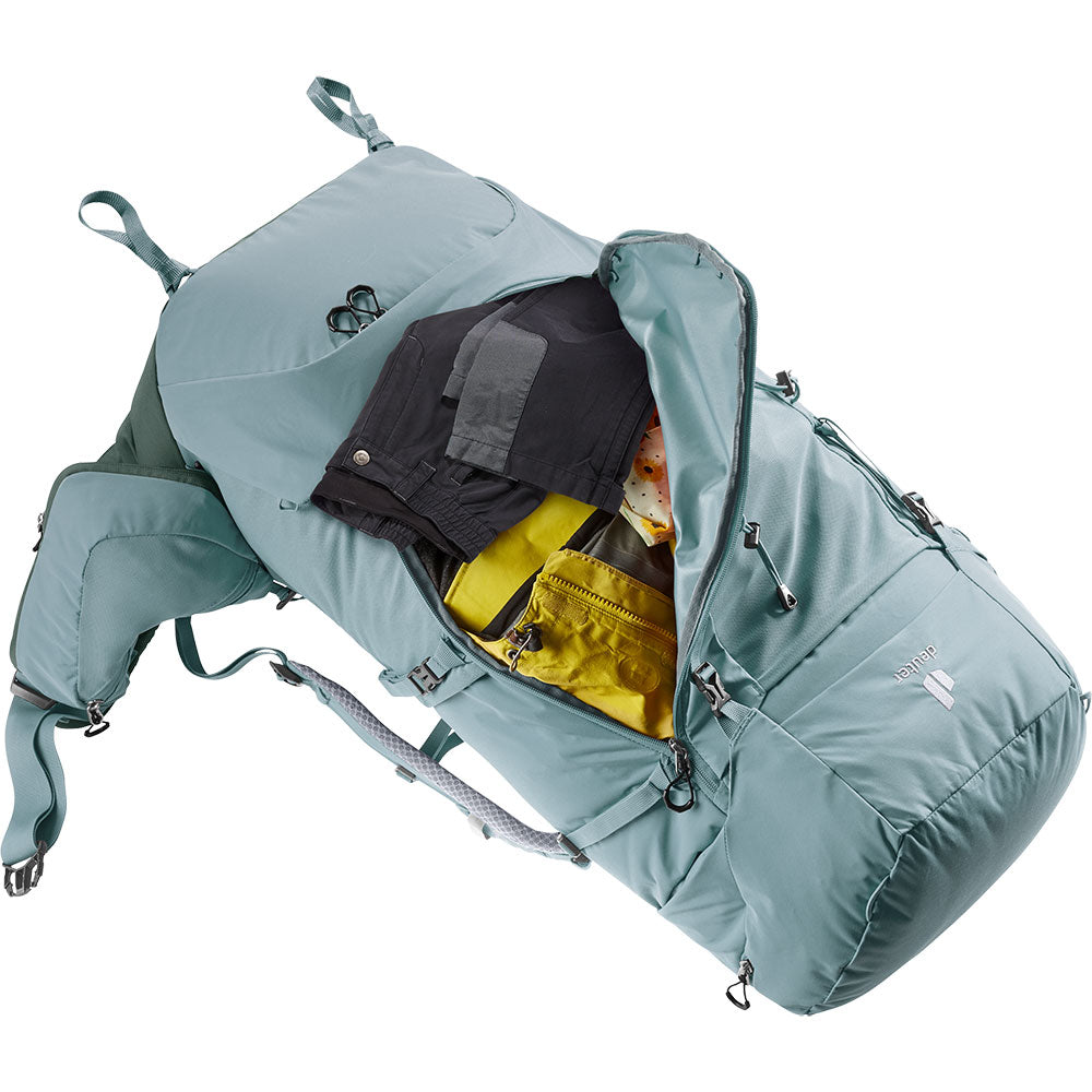 Deuter Aircontact Core 65 + 10 SL Backpack Shale Ivy