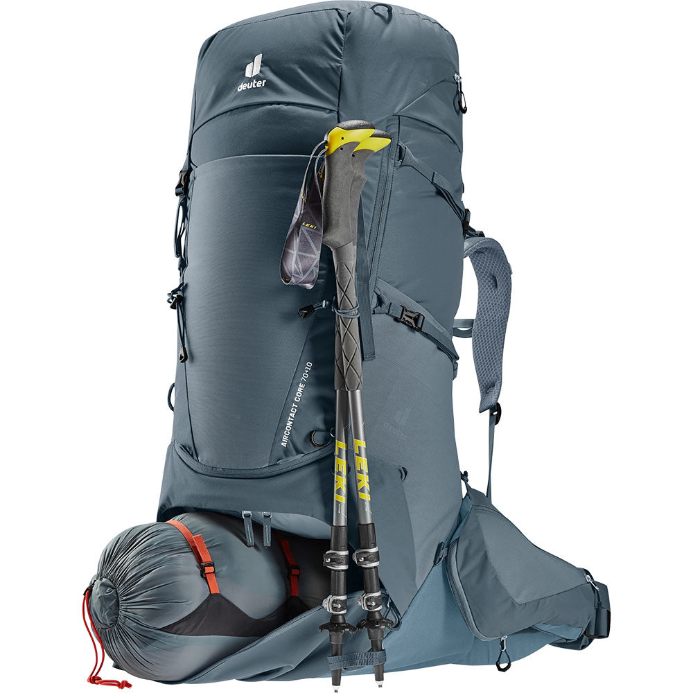 Deuter Aircontact Core 70 + 10 Backpack Graphite Shale